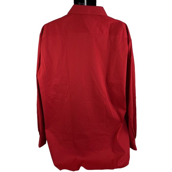 New Mens Van Heusen Stain Shield Tall Fit Long Sleeve Dress Shirt 19-35/36 3XL - Picture 8 of 8